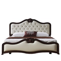 동서가구 셀리나 프리미엄 빈티지 엔틱 침대, 월넛(프레임만)