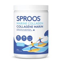 SPROOS 마린 콜라겐 240g 저분자 피쉬콜라겐 펩타이드 분말 캐나다직구, 1개