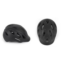 프로맥스 성인용 자전거헬멧 인몰드 고급형 헬멧 바이크헬멧 KC인증, 블랙