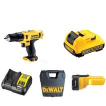 디월트 충전드릴 DCD710 본체 배터리1개 충전기 랜턴 구성 판매