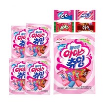 롯데제과(주) 롤리팝 아이스 츄잉 63gX8개 초콜릿/캔디 선물 세트, 8개, 63g