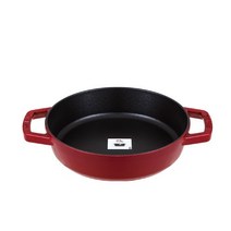 [AK PLAZA] [스타우브] 더블 핸들 후라이팬 20cm 체리 ST2232006, 1세트