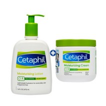 [공식판매처] NEW 세타필 대용량 로션473ml+크림453g+미니3종, 1세트