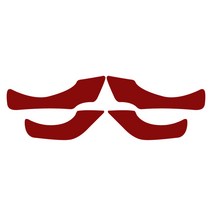 렉스디 도어커버-수입차 푸조 508-레드 1개