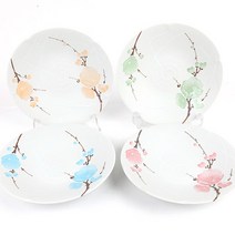 대명 설매화 우메찬기 4p, 혼합 색상