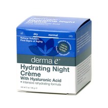 Derma E 하이드레이팅 나이트 크림 with 히알루론산, 56g, 1개