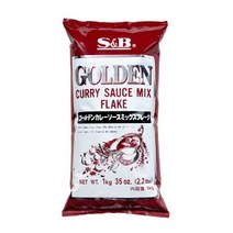 에스앤비 에스비 골든카레 분말, 1kg, 1개