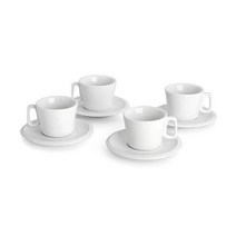 지아니니 카푸치노컵 4인조, 화이트, 4개