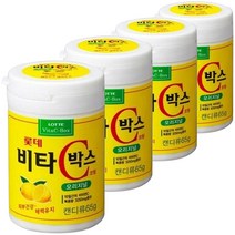 롯데 비타C박스 65g, 4개