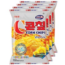 크라운 콘칩, 70g, 4개