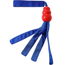 콩 끈달린콩 애견 장난감 대, 혼합색상, 1개