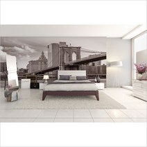 맨해튼도시풍경 포인트벽지3폭짜리1세트완제품, 26J402604