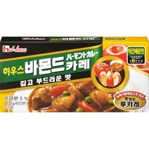 농심 하우스 바몬드카레 약간매운맛, 115g, 1개