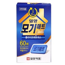 일양약품 일양 모기매트골드(60매입) 모기/파리, 1박스