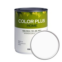 노루페인트 컬러플러스 페인트 4L + 도구 세트, 웜화이트