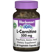 블루보넷 L-카르니틴 500mg 베지터블 캡슐, 60개입, 1개