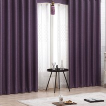 리더디자인 체스 암막 커튼 핀형 2p