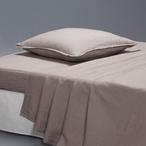 라흐두뜨 BEST 프리워시드 퓨어 린넨 홑이불, charcoal gray