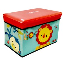 피셔프라이스 수납정리함, 레드, 1개