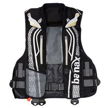 바낙스 팽창식 구명조끼 LV3300L, Black