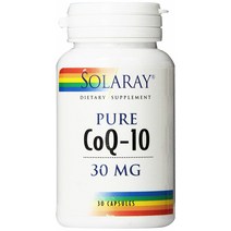 솔라레이 퓨어 CoQ-10 30mg 캡슐, 30개입, 1개, 30정