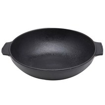 아카시아 무쇠 주물 세라믹 궁중 냄비, 지름 20.6cm, 1개
