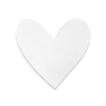 못난이상점 북유럽풍 diy 벽걸이 행거 하트, 화이트, 1개