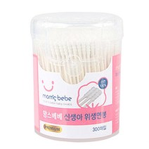 맘스베베 신생아 위생면봉, 300개입, 1개