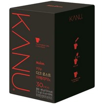 카누 다크로스트 아메리카노 원두커피믹스, 30개입, 1개