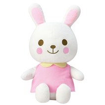 콤비 프렌들리 말 따라하는 수면 애착 토끼 인형, 화이트