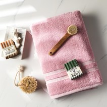 소프트터치 뱀부얀 바스타올 70 x 140 cm 560g, 핑크, 1개