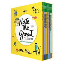 Nate the Great 네이트 더 그레이트 영어원서 박스 세트 (Book 1~12), 롱테일북스