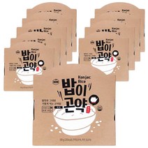 밥이곤약 통곡물 곤약 즉석밥 귀리, 160g, 10개