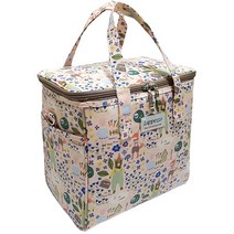 라페조 보온보냉 가방 M, 가든 (핑크)