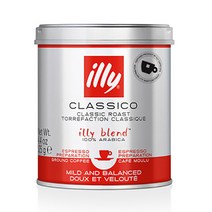 일리카페 미디엄 그라운드 아라비카 분쇄 커피, 에스프레소, 125g, 1개