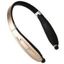 액센 FOLDER 블루투스 이어폰 N920, 골드