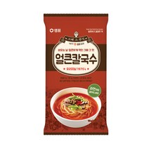 샘표 국수 얼큰 칼국수, 101g, 10개