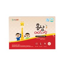 고철남홍삼 홍삼아이사랑 어린이용 홍삼제품, 25ml, 30개입