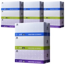 코멧 홈 천연펄프 미용티슈 2겹 180매 3개입 4팩