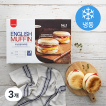 삼립 모닝 잉글리쉬 머핀 6개입 (냉동), 840g, 3개