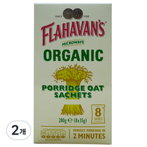 플라하반 포리지 오트, 280g( 8 x 35g), 2개