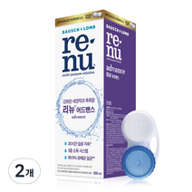리뉴 어드밴스 다목적 용액, 500ml, 2개