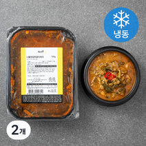 남도애꽃 나물짜글이찌개 (냉동), 700g, 2개