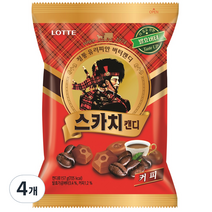 스카치캔디 커피맛, 157g, 4개