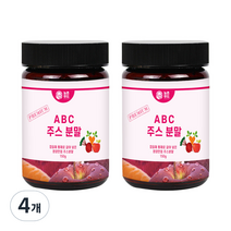 농촌푸드 ABC 주스 분말, 4개, 150g
