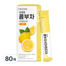 더존건강 더조은 콤부차 레몬, 80개, 5g