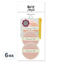 다크니스 캐론 분첩 중 3p 세트, 혼합색상, 6세트