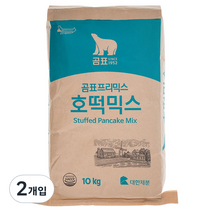 곰표 호떡믹스, 10kg, 2개