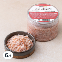 곰곰 국산 새우젓, 500g, 6개