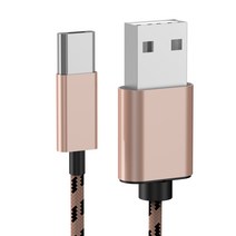 누아트 5Pin 마이크로 충전 케이블 3m, 골드, 1개